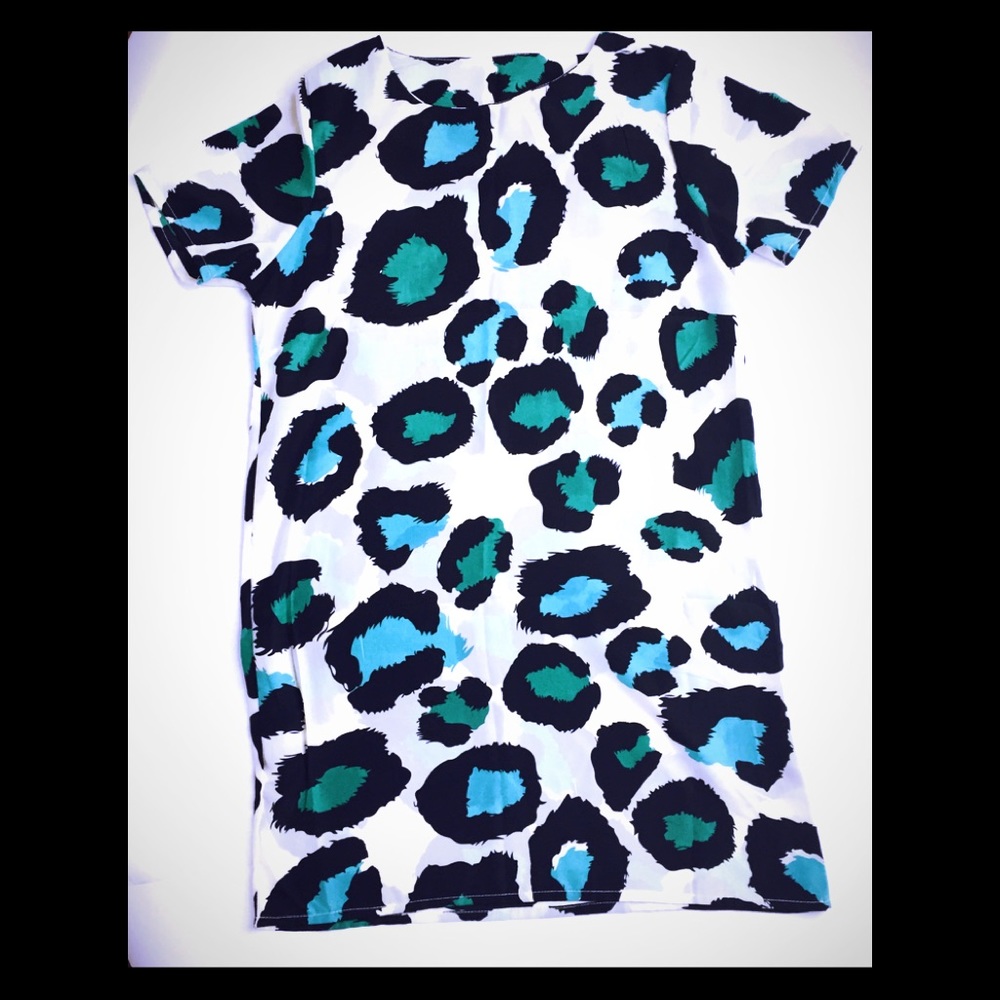 Leopard Print Dress Sz S